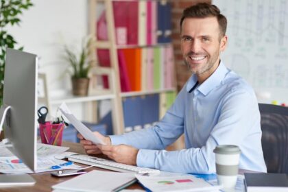 Un jeune entrepreneur