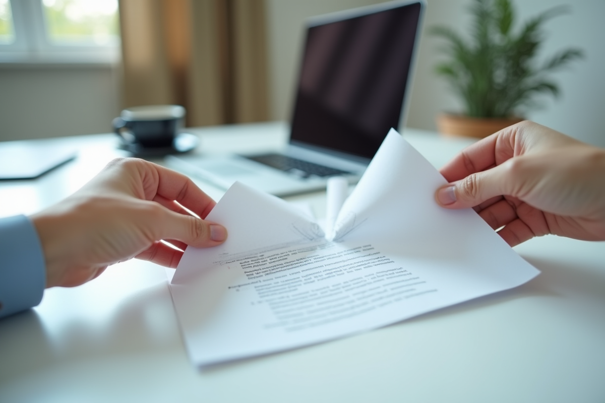 contrat résiliation